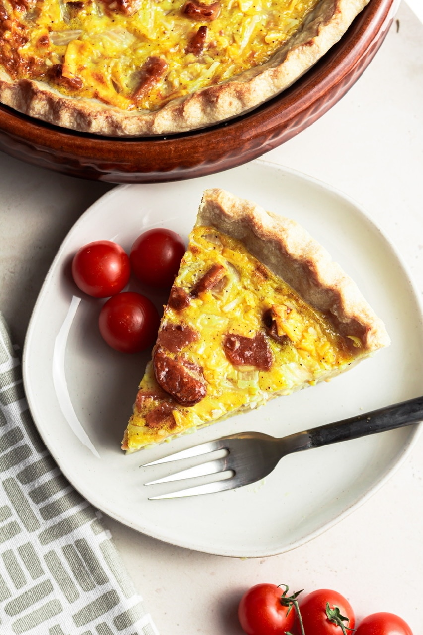Vegan Quiche Lorraine